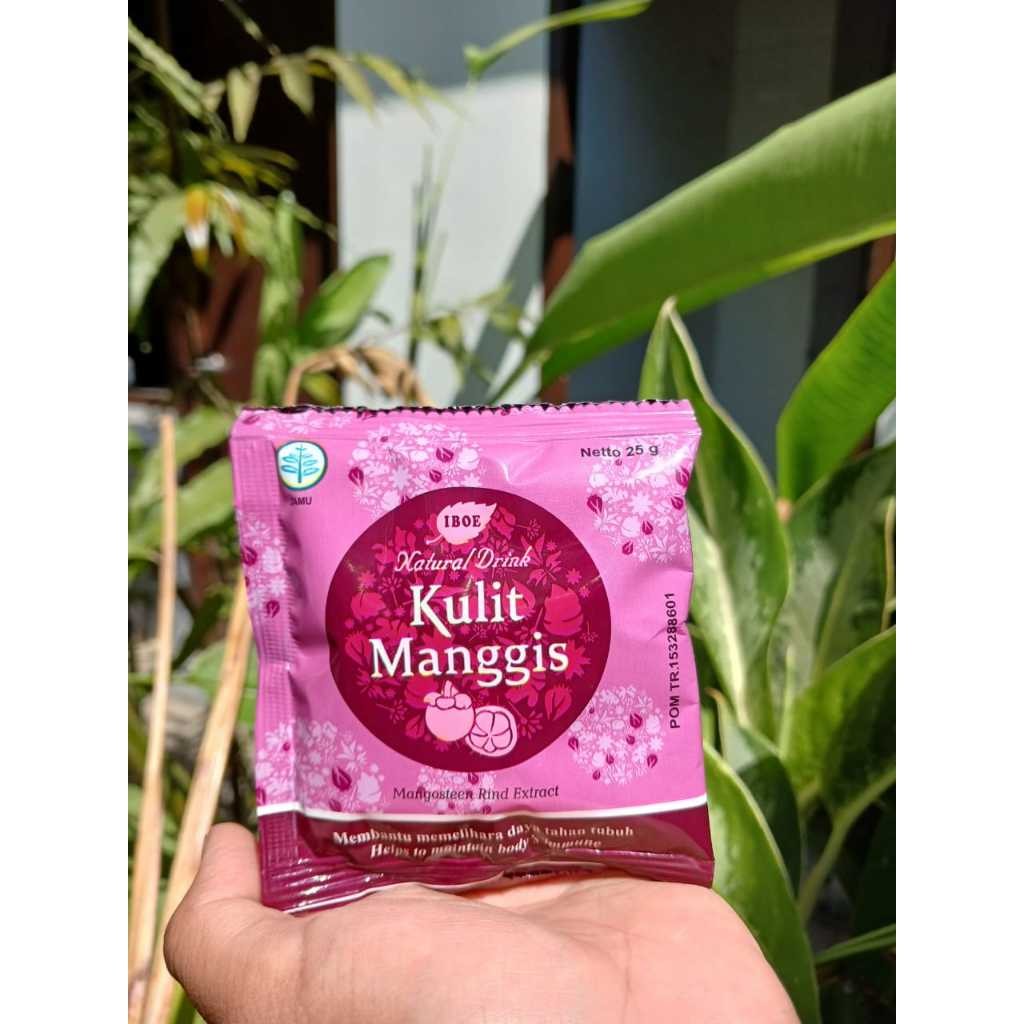 

Jamu IBOE - Natural Drink Kulit Manggis 25gr x 10 Sachet / Jamu Tradisional