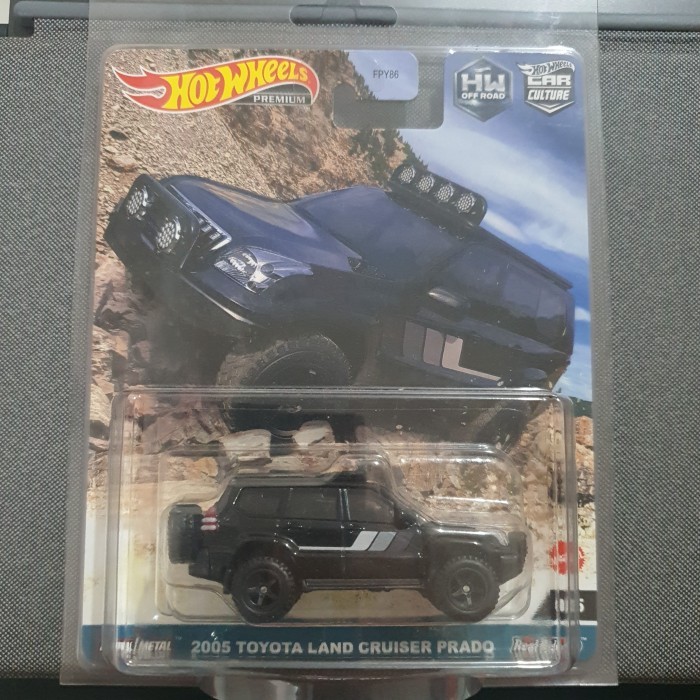 hotwheels premium toyota land cruiser prado 2005