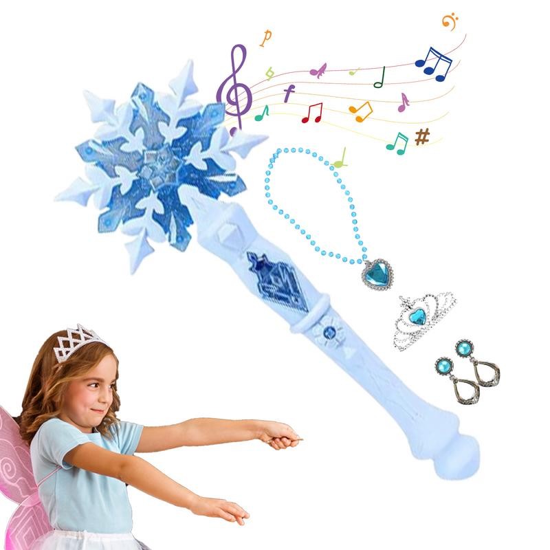 Princess Dress UP Set Kids Girls Role Play Set Princess Toys Princess Costume Set With Wand Kids Toy