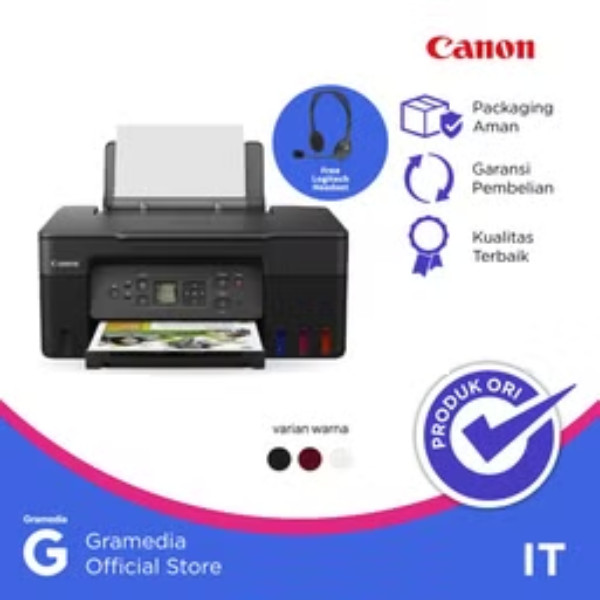 

Canon Multifunction Inkjet Printer Pixma G3770 Black