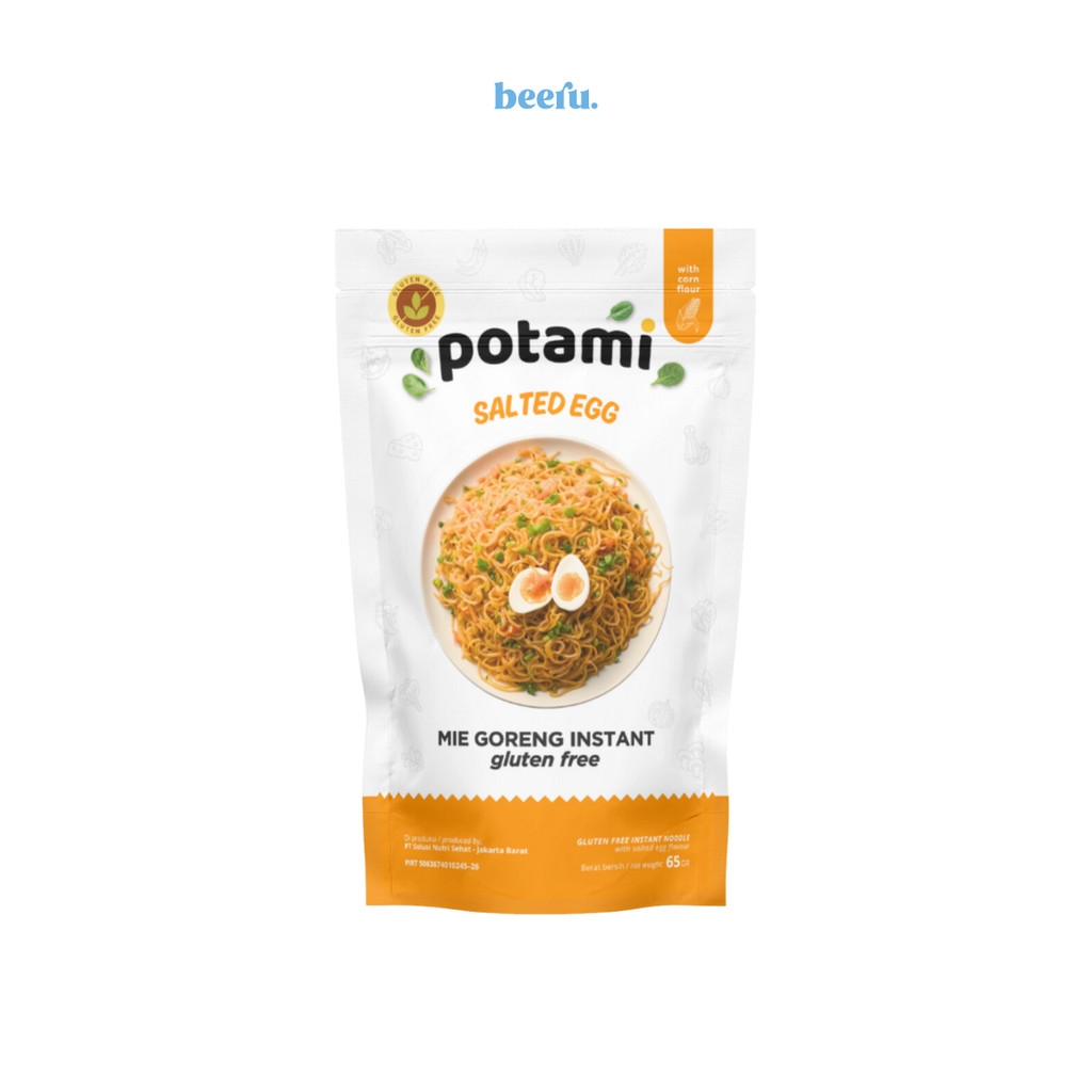 

Potami Mie Goreng Instant Salted Egg 65gr