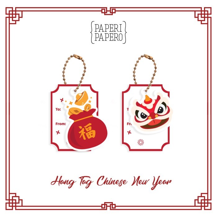 

CNY Hangtag - Hiasan Imlek Lunar Chinese Hampers / Kemasan / Packaging