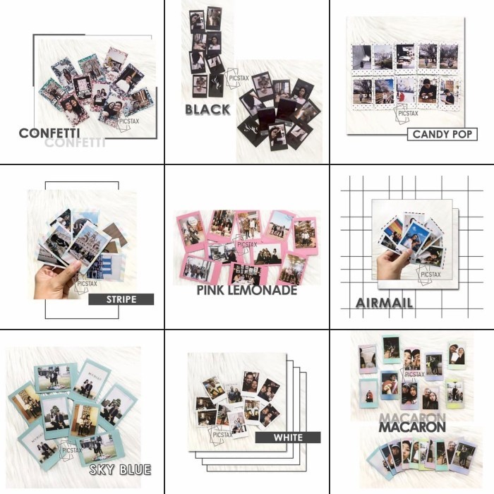 

Cetak Foto Instax Frame Warna & Motif 1set isi 10pcs - Soft Lavender