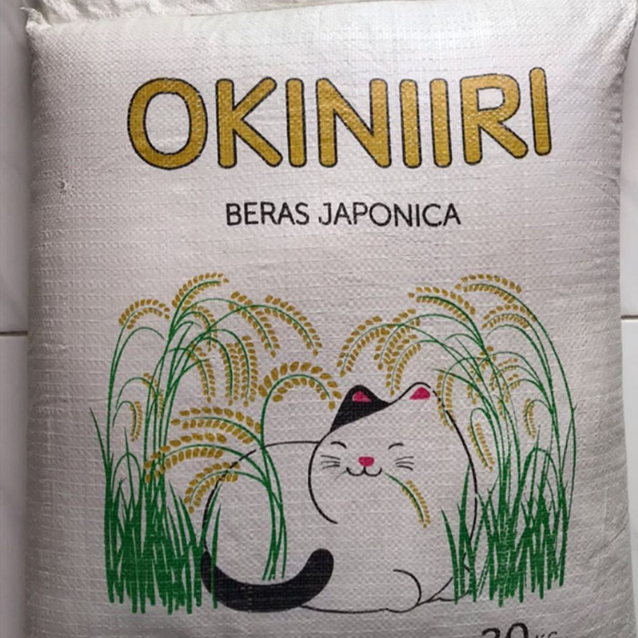 

beras okiniiri japonica repack 5 kg beras jepang (gosend instant bdg) - repack 5kg