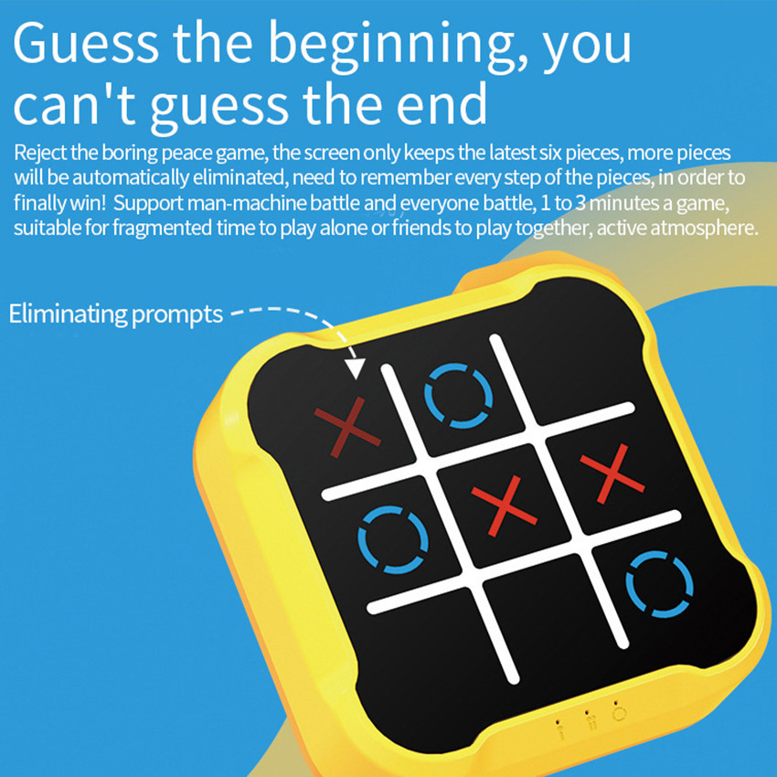 Giiker Super TIC TAC TOE BOLT Chess Puzzle Toys Mainan Asah Otak