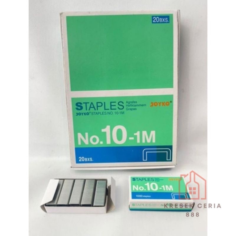 

Isi Hekter / Isi Stapler / Isi Staples No 10 Joyko