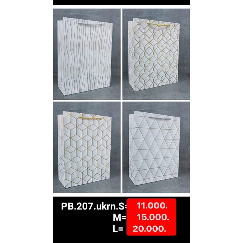 

(MGS) PAPER BAG UKURAN S M & L TAS KADO TAS BINGKISAN TAS HADIAH ESETIC BEST SELLER PAPERBAG MURAH