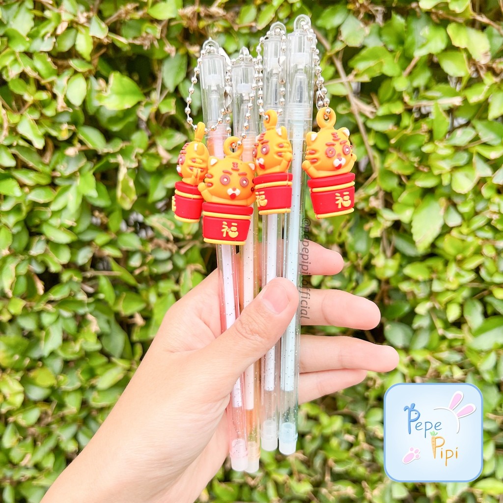 

Pena Gel Gantung Macan Sincia PG-1093 Pulpen Bolpen Bollpoint Tinta Hitam