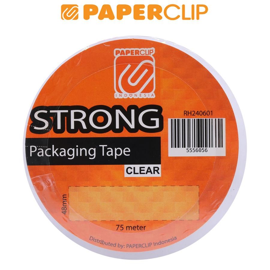 

LAKBAN / TAPE OPP PAPERCLIP 48MM 75M CLEAR