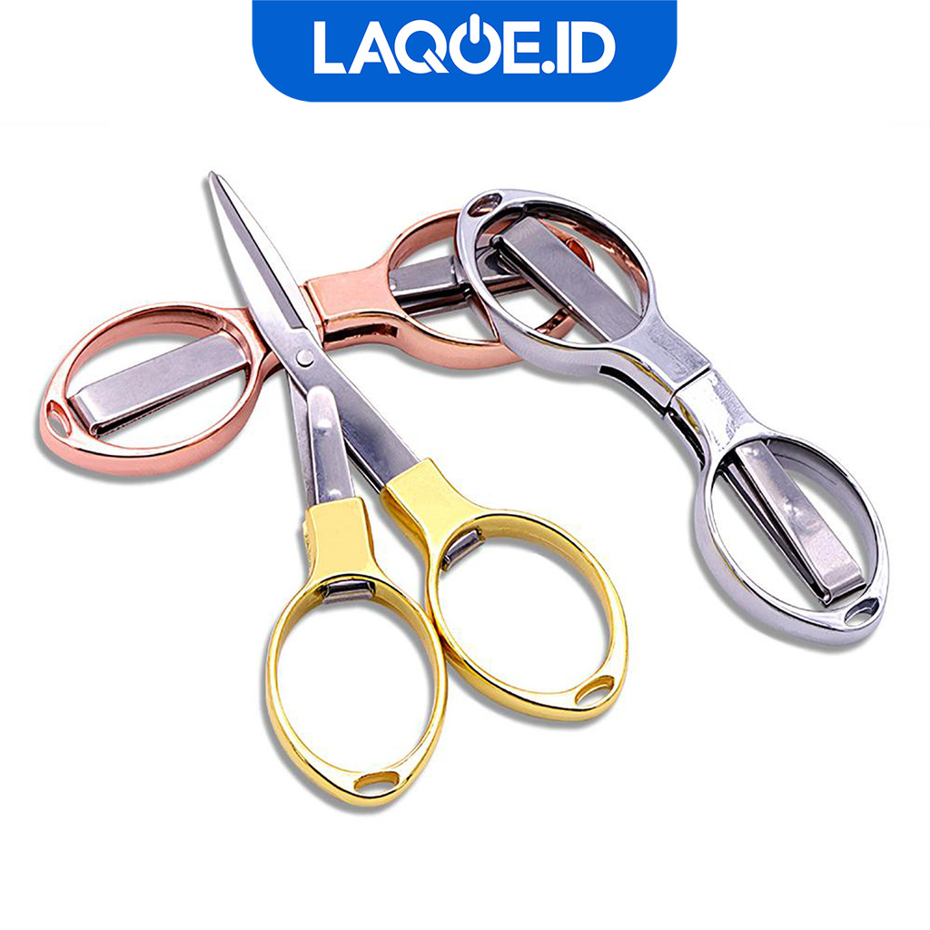 

Gunting Kertas Mini Gunting Lipat Portable Scissors Folding Travel Multifungsi ATK3006