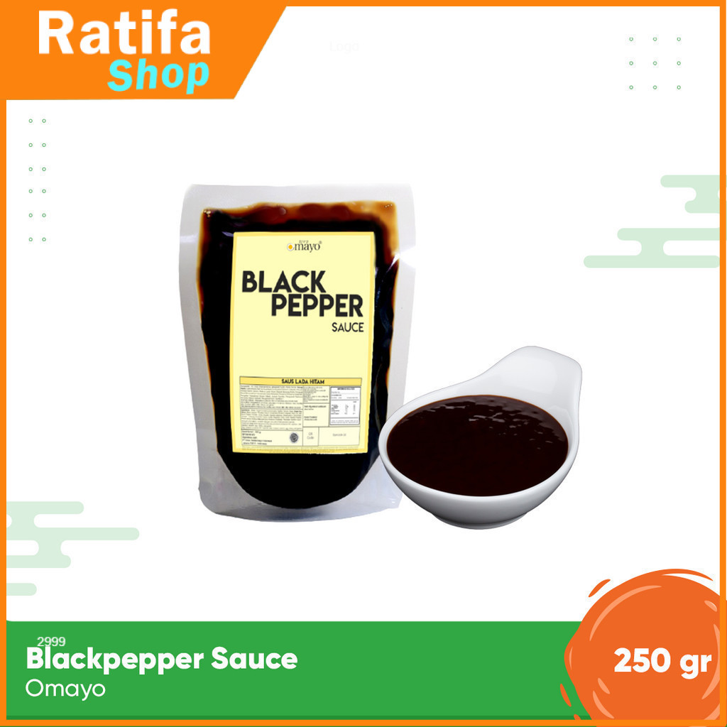 

Omayo Blackpepper Sauce / Saus Lada Hitam 250 gr