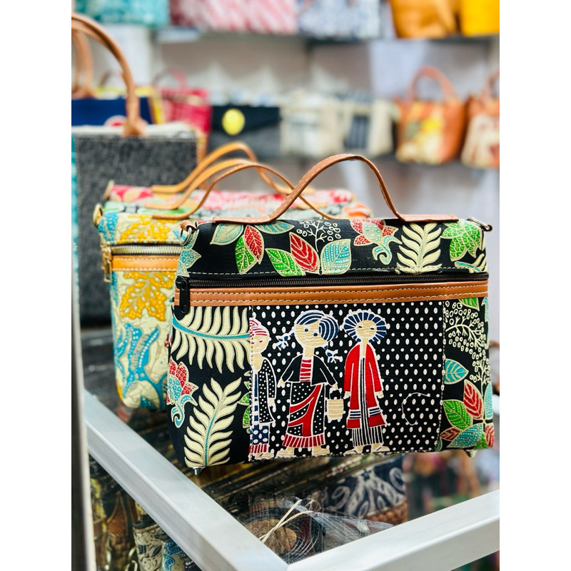 Tas batik denok tejo reslting depan tali panjang