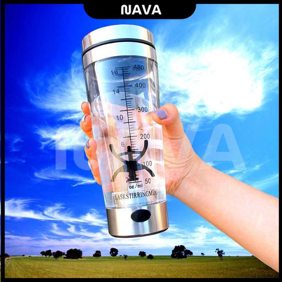 Botol Minum Shaker Elektrik Protein BPA Free 480ml