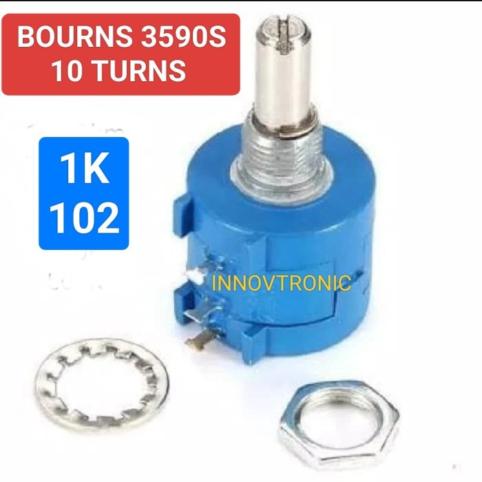 1K High Precision Multiturn Potentiometer 10 Turns