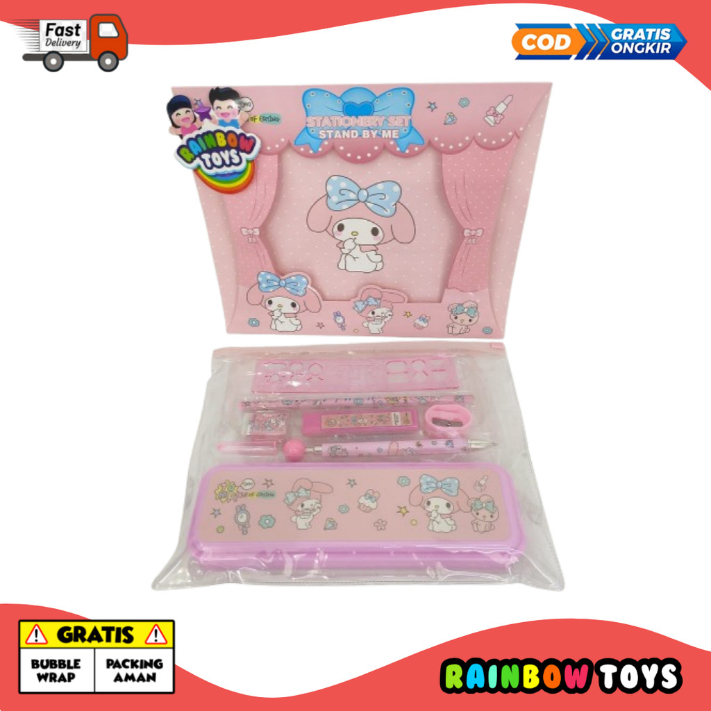 

Alat Tulis Set Karakter Lucu Stationery Set Karakter Sanrio 16020
