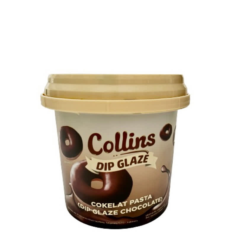 

COLLINS DIP GLAZE DARK CHOCOLATE 1KG