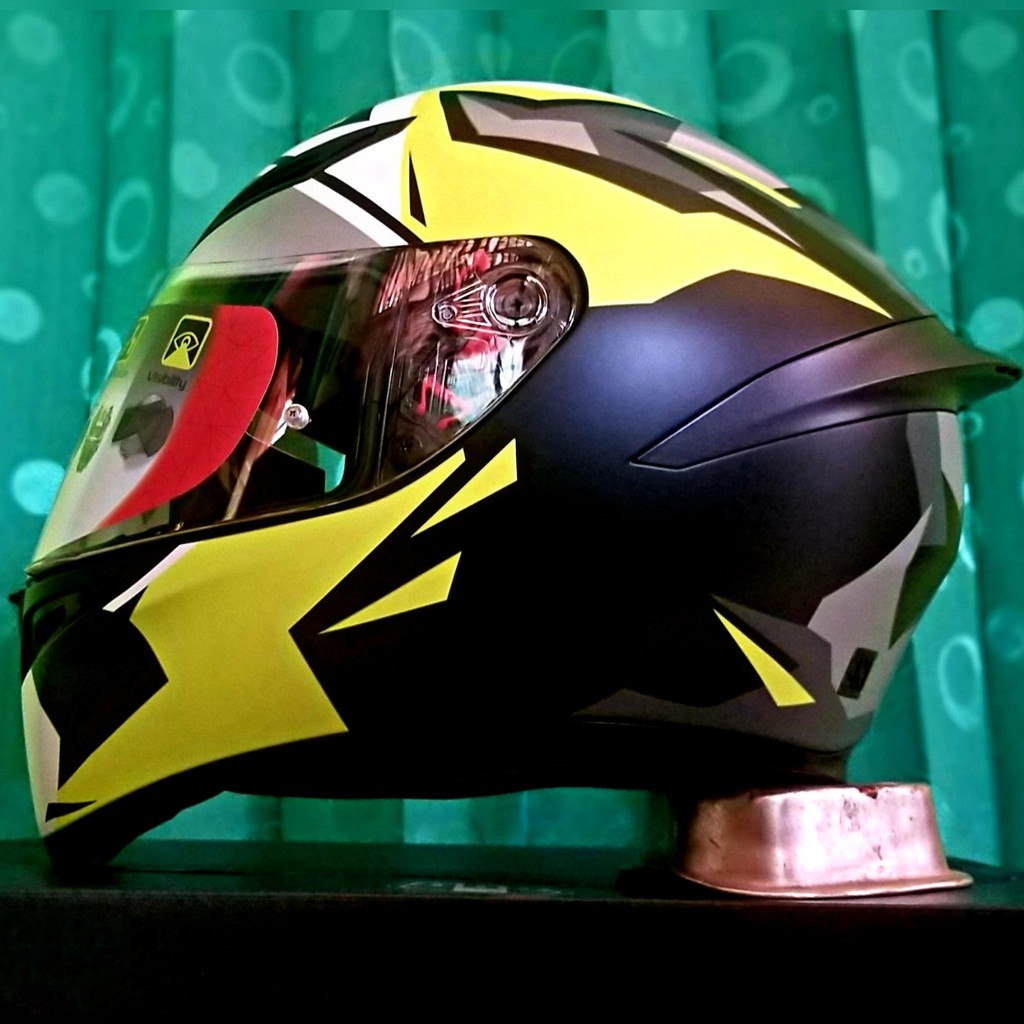 Premium Helm - AGV K1 SNI TOP Rep JOAN MIR 2018 Original Full Face Helmet