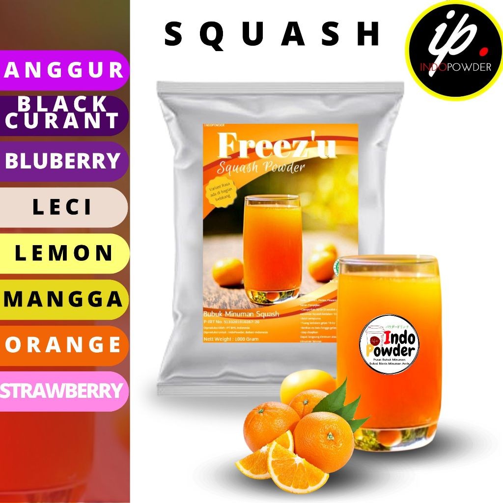 

IP Bogor - Bubuk SQUASH 1Kg untuk minuman yang menyegarkan