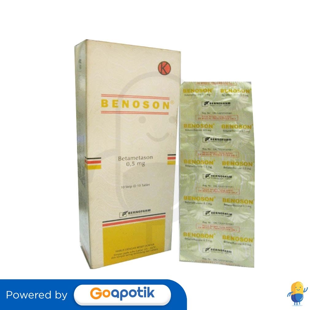 Benoson 0.5 Mg Box 100 Tablet