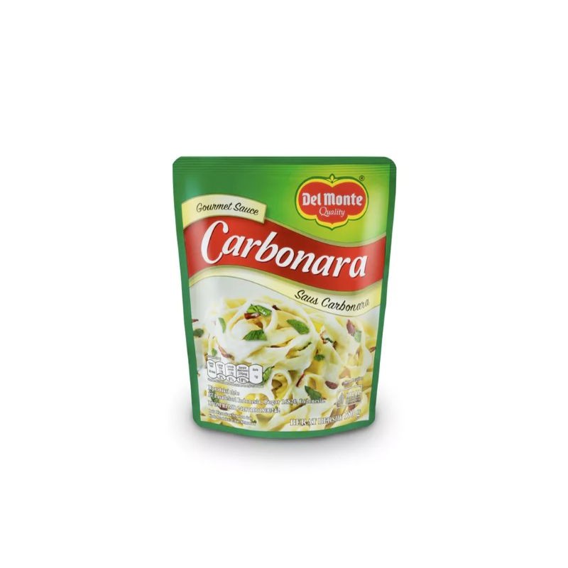 

DEL MONTE SAUS CARBONARA 180 GR - ABO