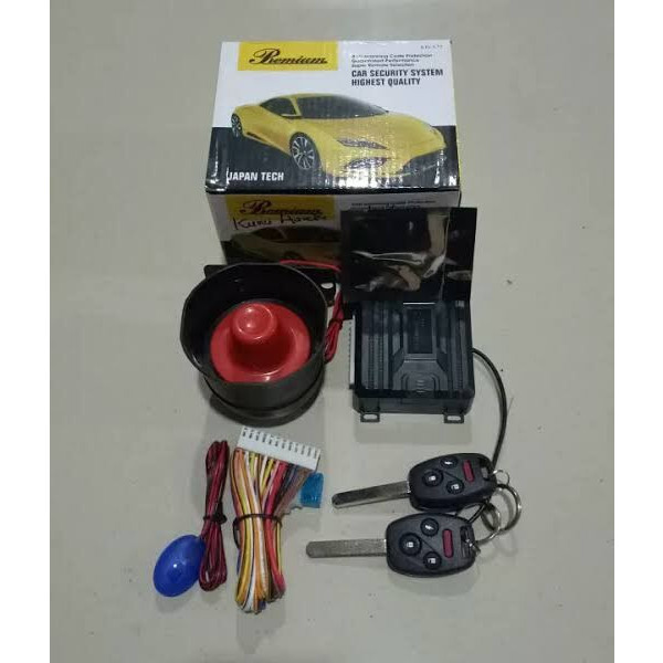 Alarm mobil universal model kunci honda jazz