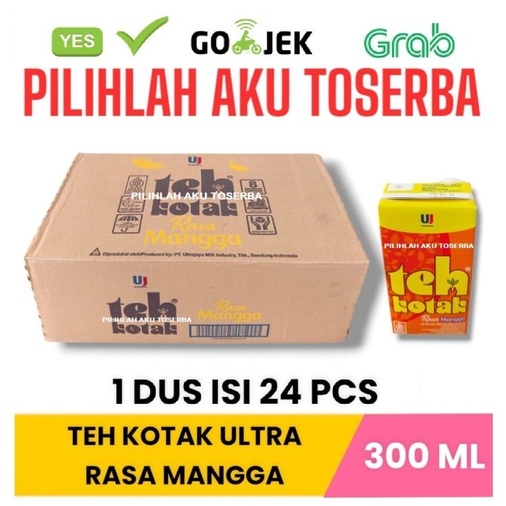 

TEH KOTAK ULTRA RASA MANGGA 300 ml - ( HARGA 1 DUS ISI 24 PCS )