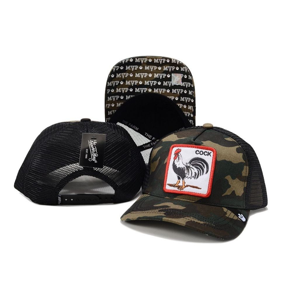 Topi Baseball Trucker Gorin Premium Topi Pria Wanita Original Import