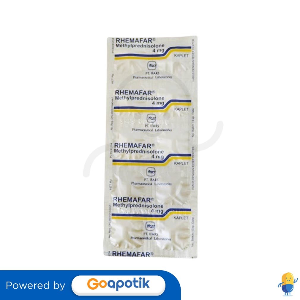 Rhemafar 4 Mg Strip 10 Kaplet
