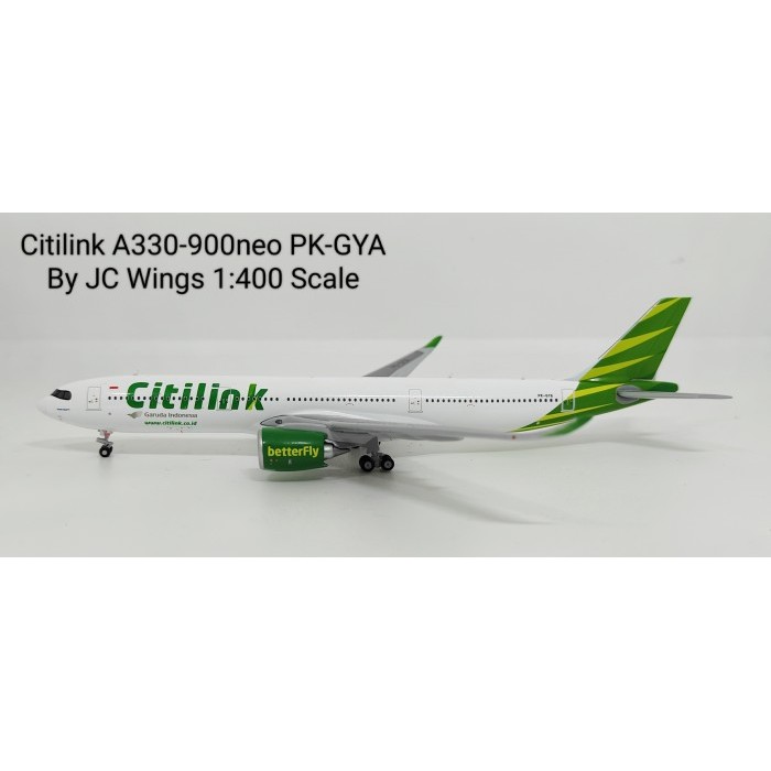 Miniatur Pesawat Terbang Citilink A330-900neo PK-GYA  JC Wings 1:400 Diecast Aircraft