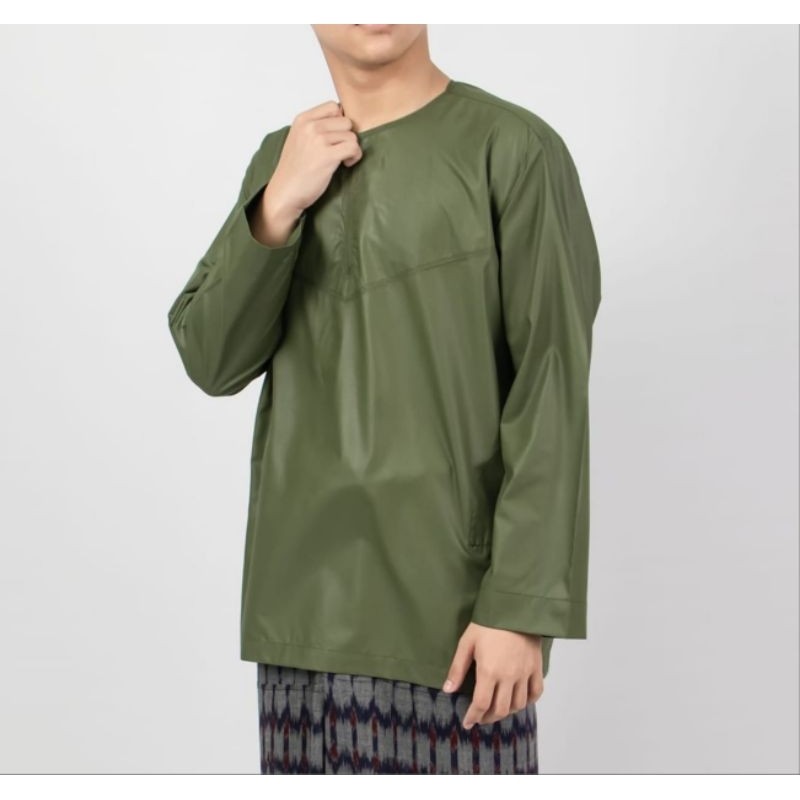 PREMIUM / Baju Koko UJE | Koko abu dhabi Alfa Rayhan original / Baju koko tanpa kerah / Taqwa mesir