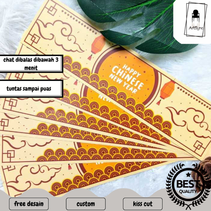 

Syncart Print Cetak Paper Belt Imlek Chinese New Year Paperbelt Gong Xi Fa Cai Free Desain A3+