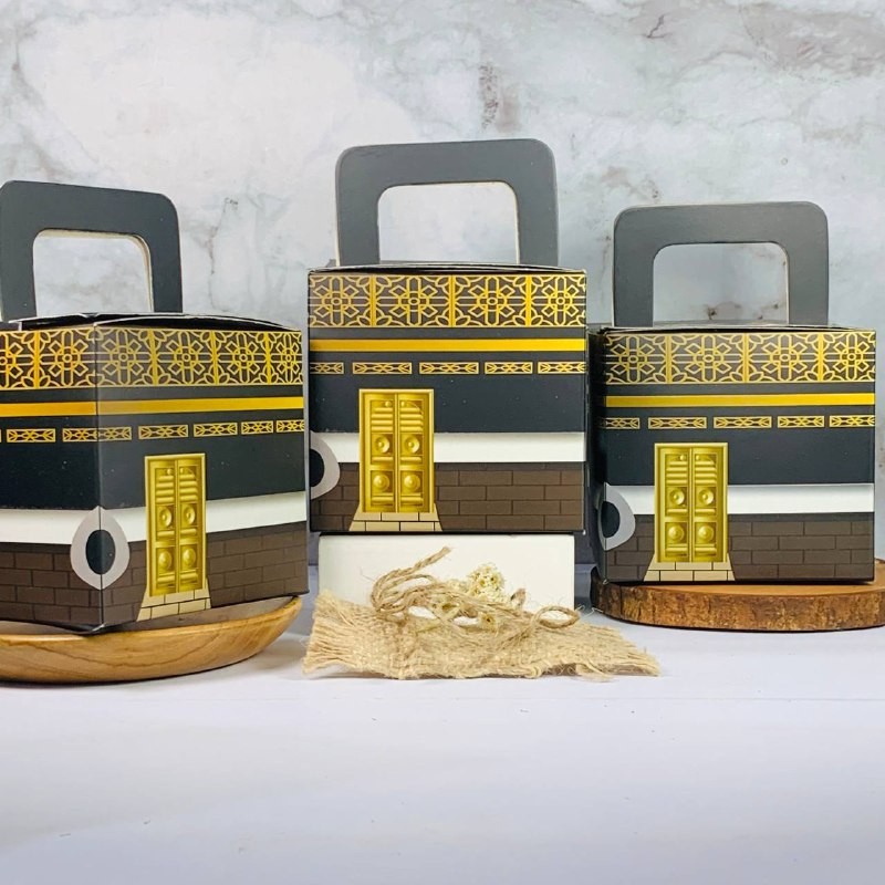 

DUS KOSONG BENTUK KABAH UNIK OLEH OLEH HAJI DAN UMROH 1PCS BOX PREMIUM