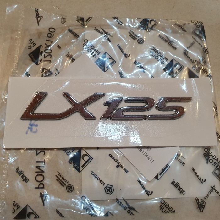 Emblem Vespa "LX 125"
