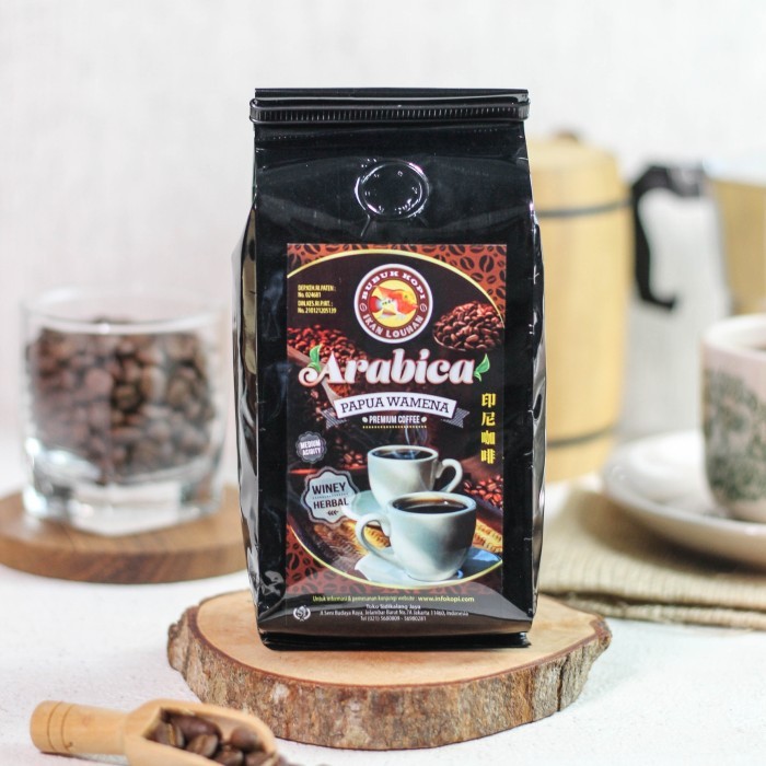 

KOPI PAPUA WAMENA ARABIKA 250 GRAM - FINE / HALUS