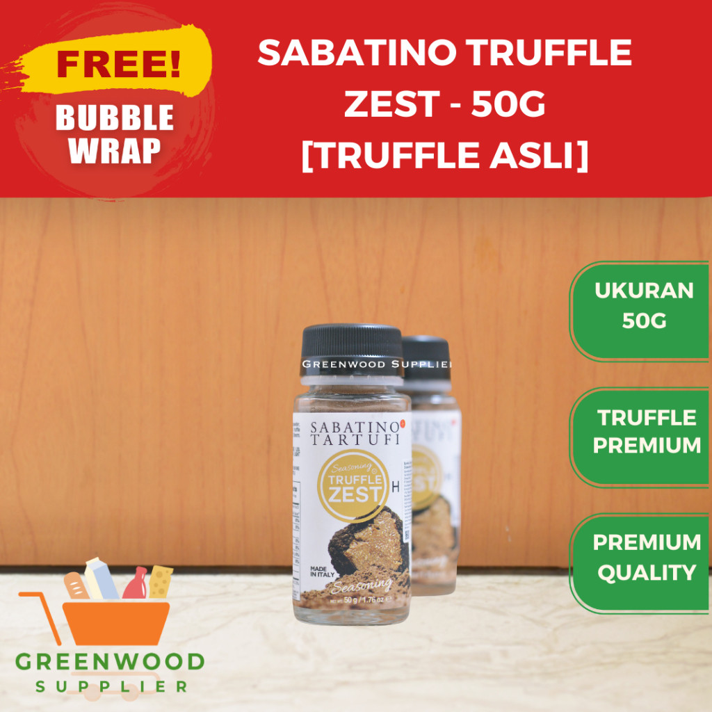 

[PREMIUM] Sabatino Tartufi Truffle Zest / Bumbu Tabur Truffle - 50G
