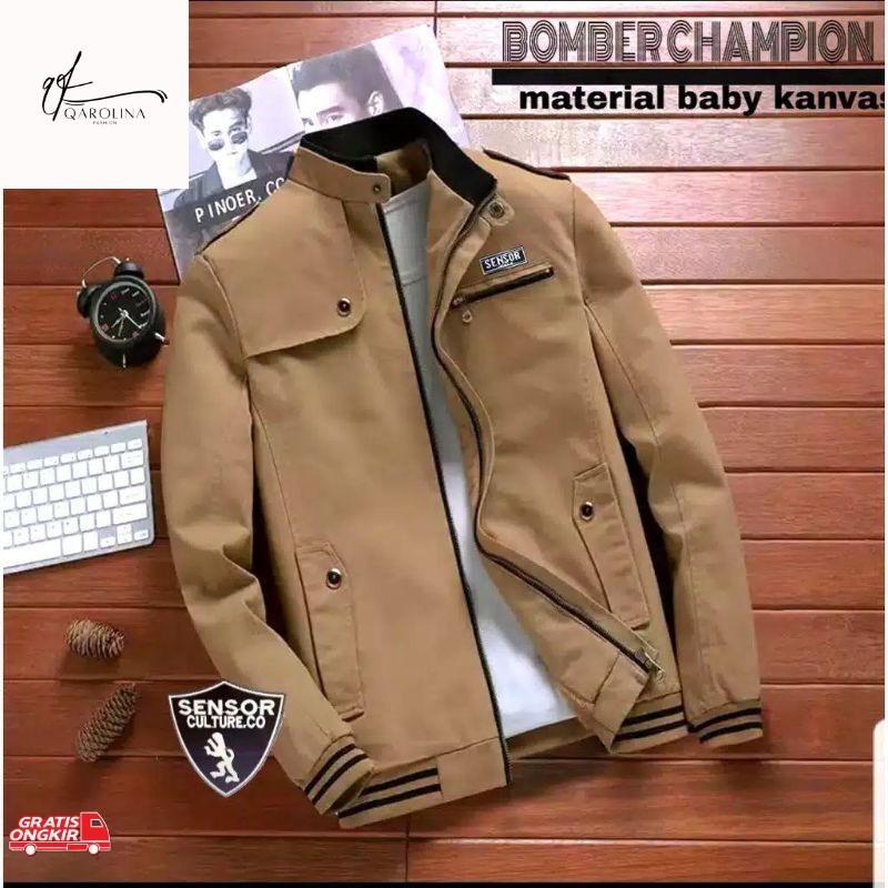 Baju Pria Terkini / JAKET BOMBER CAMPION JAKET BOMBER PRIA JAKET BOMBER TERLARIS JAKET BOMBER TERMUR