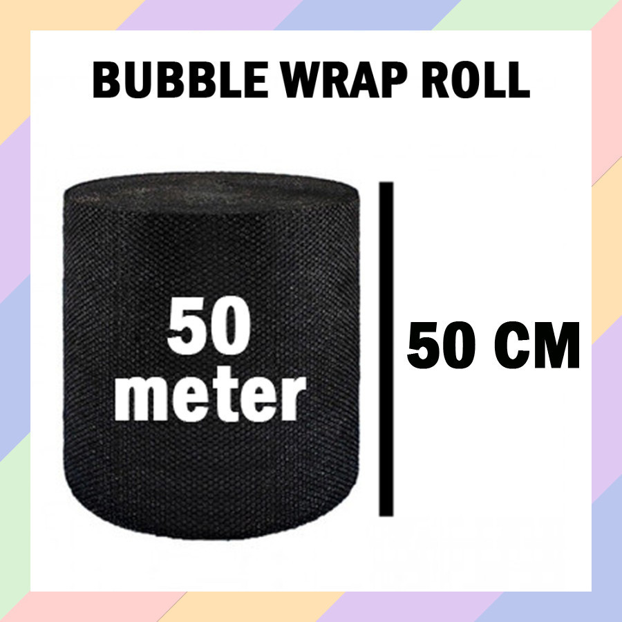 

AL72 Bubble Wrap ROLL 50cm x 50m Bubble Wrap Gulungan Pembungkus Paket JMAL