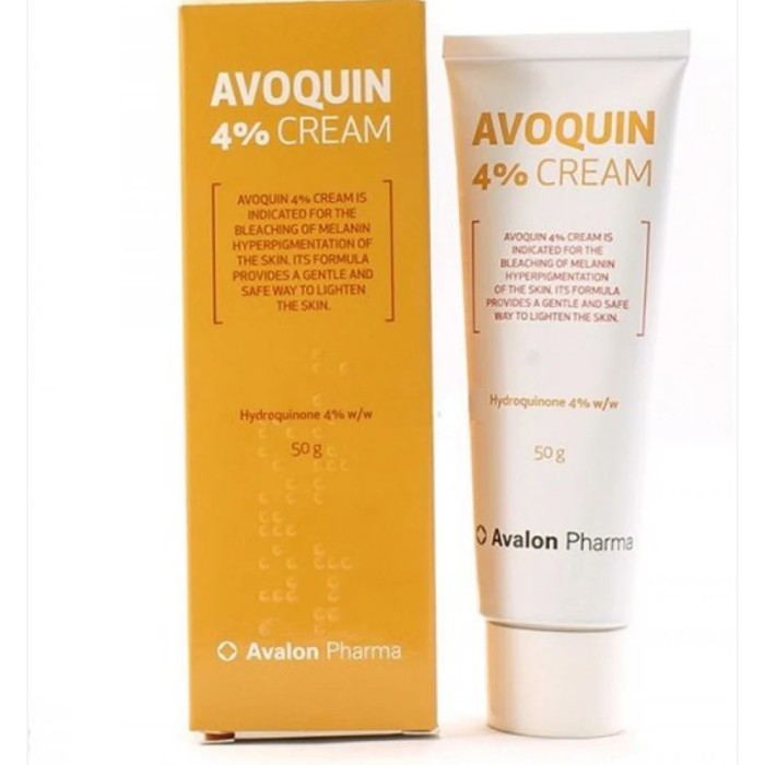 AVALON AVOQUIN 4% CREAM 50 G (Hydroquinone Cream) Dark spot/ Hyperpigmentation/ Melasma