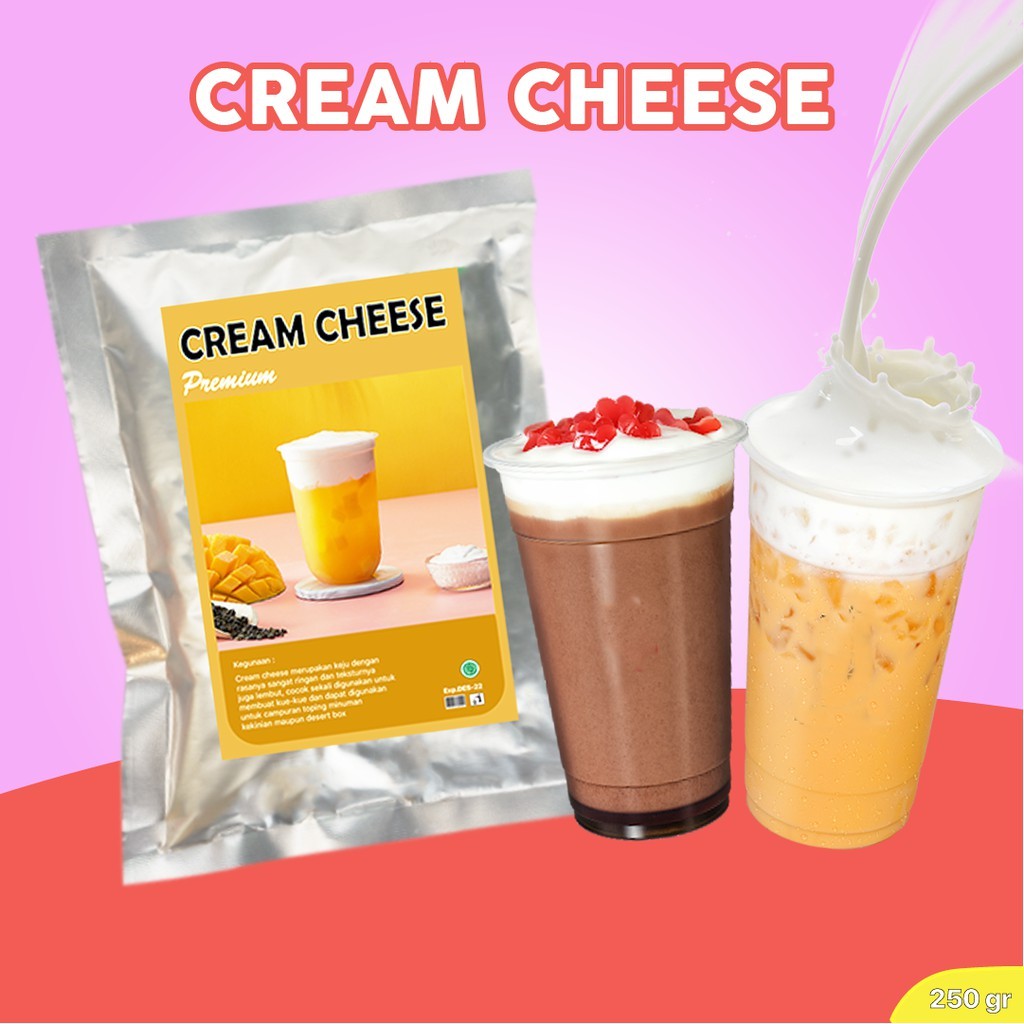 BUBUK CHEESE CREAM / TOPING CHEESE CREAM 250GR / KRIM CHEESE BUBUK / CHEESE TEA CREAM POWDER 250G