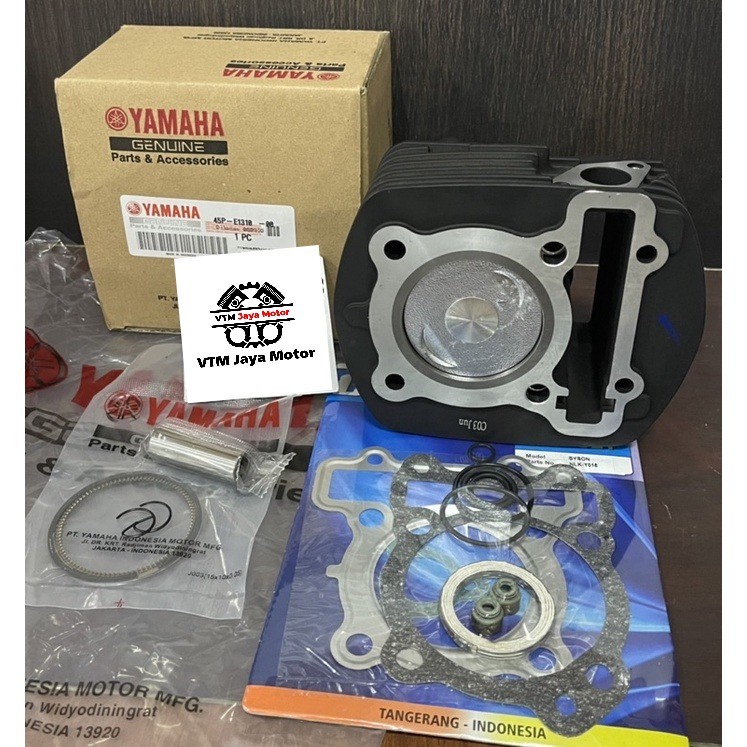 BLOK SEHER STANDAR PLUS PISTON KIT BYSON 45P FREE TOPSET VTM