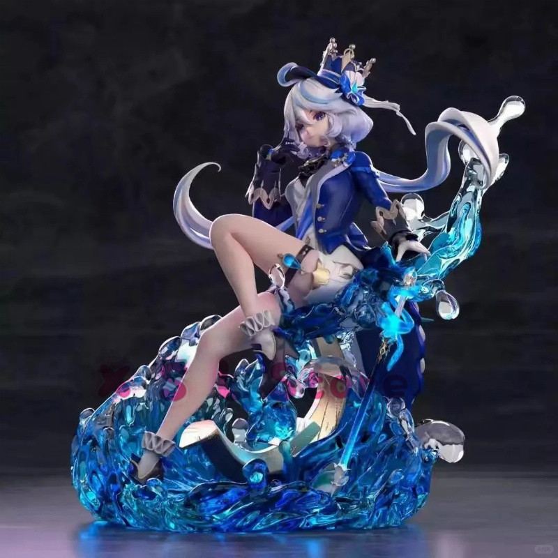 Genshin Impact GK Furina Action Figurine Arethusa Furina Anime Figure Statue Collectible Model Toy D