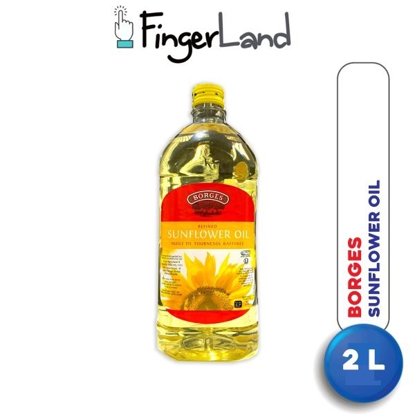 

FO BORGES Sunflower Oil 2 Liter Minyak Bunga Matahari
