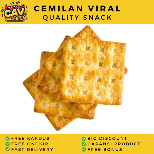 

CAV BISKUIT MALKIST 250gr Biskuit Malkist Gula Malkis Hatari Malkist Crackers Biskuit Malkist Tawar