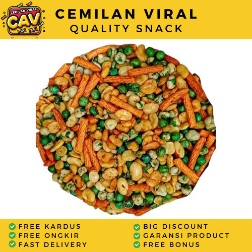 

CAV KACANG CAMPUR 100gr Kacang Campur Jaipong Kacang Campur Mix Cemilan Sehat Kacang Kacangan Kacang