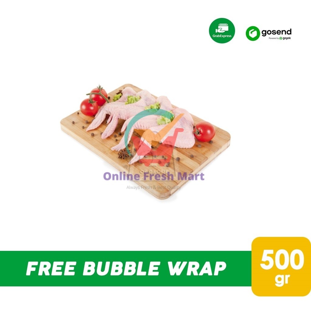 

Sayap Ayam Mentah 500gr (KHUSUS INSTANT) - Online Fresh Mart Denpasar