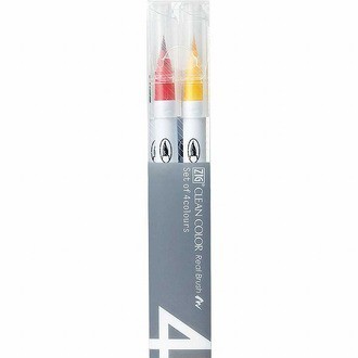 

ZIG CLEAN COLOR BRUSH (PURE COLOUR 4 SET) RB-6000AT/4VC