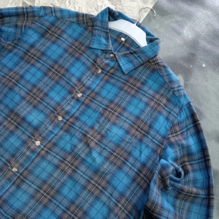 preloved flanel kemeja pria