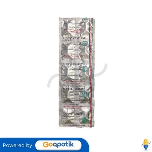 Acetylcysteine Nulab 200 Mg Strip 10 Kapsul