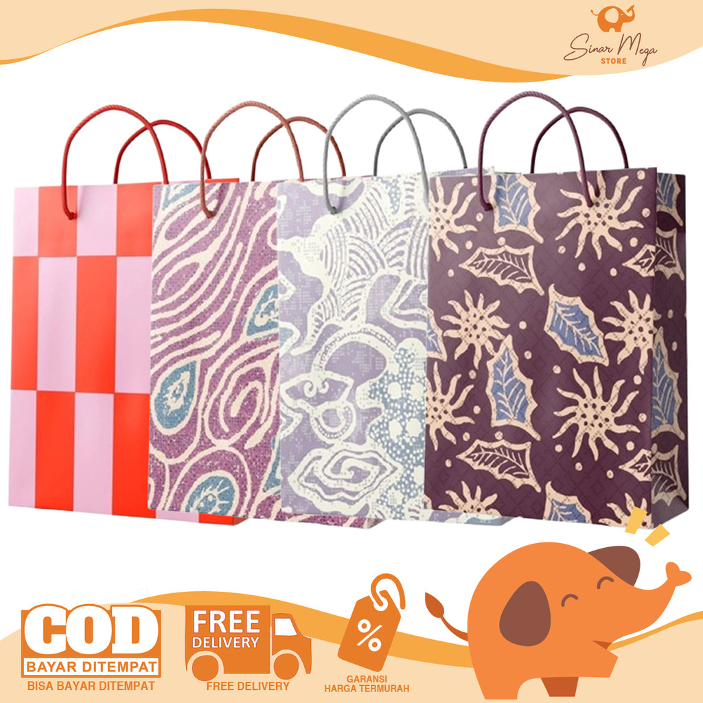 

CAPRICORN Shopping Bag SBM - Kantong Hadiah Belanja Premium Ukuran Medium SATUAN