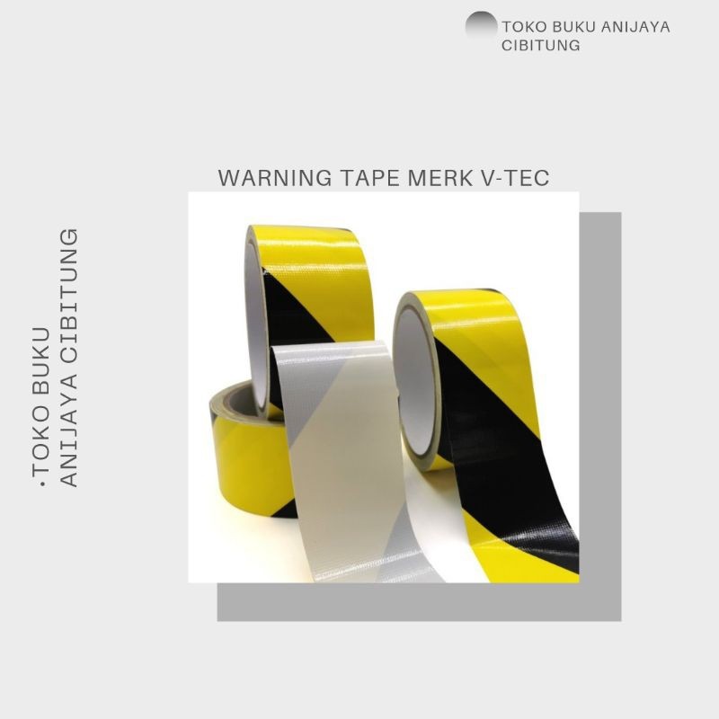 

WARNING TAPE MERK V-TEC PER PCS